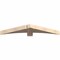 Ekena Millwork Bellingham Smooth Timber Gable Bracket, Douglas Fir, 60"W x 10"H x 5 1/2"D x 5 1/2"F, 4/12 Pitch GBW060X10X0606BEL00SDF - alternate 3